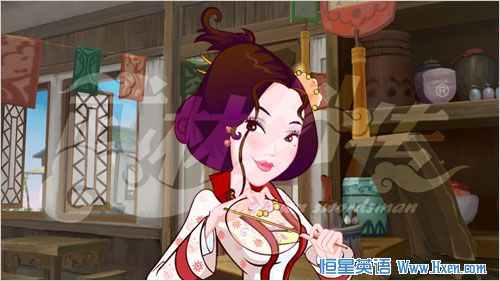 Tong Xiangyu from the cartoon 'My Own Swordsman.' (Photo: CRIENGLISH.com)