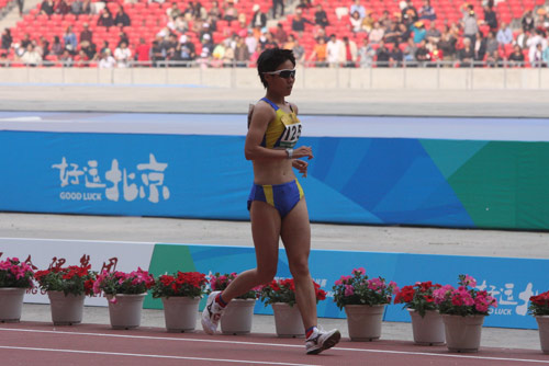 Chinese walkers start strong in Women's 20km Walk