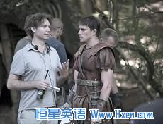  Kevin McDonald and Channing Tatum on the set of 