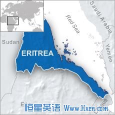 Map of Eritrea