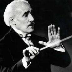 Arturo Toscanini conducting the NBC symphony orchestra