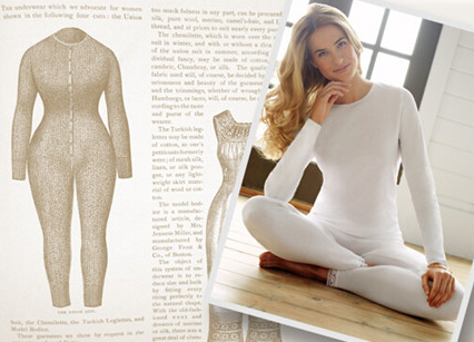 秋裤的英文为什么是Long Johns？