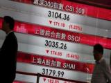 国际英语新闻:China Stocks Fall Again, Others Rebound After Global Slump