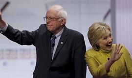 Clinton, Sanders Debate in Flint, Michigan
