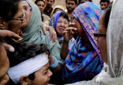 Pakistanis Bury Children Killed in Terror Attack