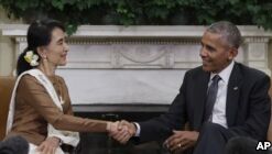 U.S. Officials Meet with Aung San Suu Kyi