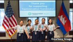 Cambodian Girls Selected for Google Competition